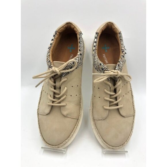 Solebound by Baretraps Posture Women's Sneaker Shoes Sand Tan 6M Lace Up - Picture 12 of 12